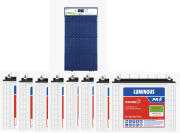 Luminous Optiums 8000+(7.5KVA/96V) + RC18000PRO -150AH BATTERIES *8Nos